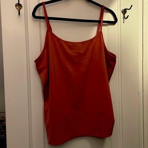 Extra large quality fabric, spaghetti-strap tank top/camisole
